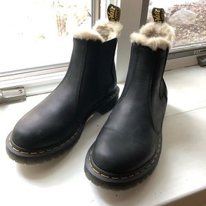 Dr. Martens Leonore Fur Lined Bootie